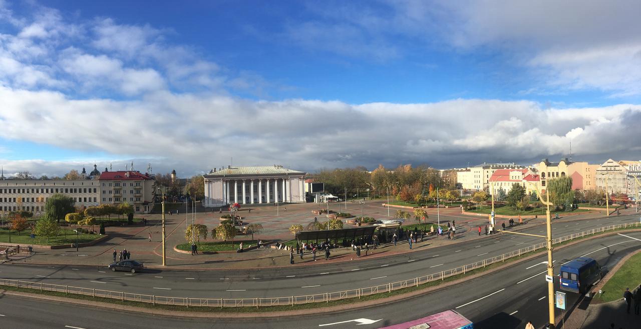 Central View Apartament Daire Grodno Dış mekan fotoğraf